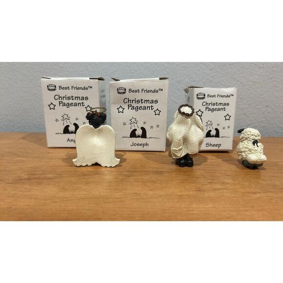 10 Piece Best Friends Christmas Pageant Nativity Set - Picture 3 of 10